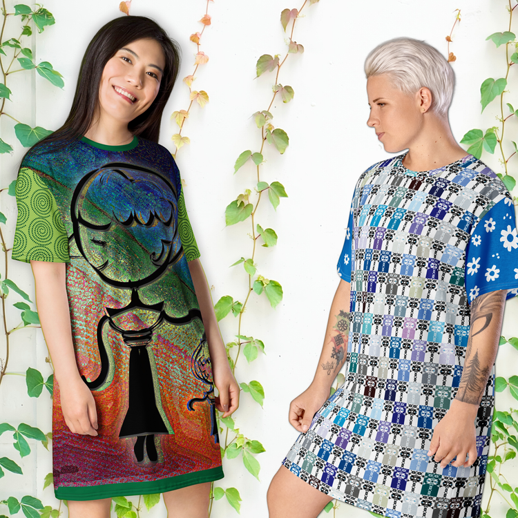 Tシャツワンピース