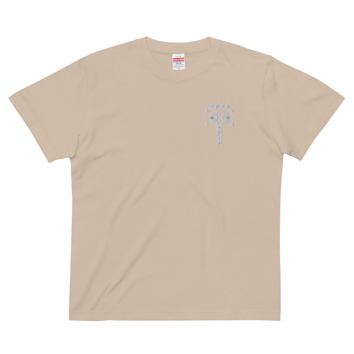 ハイクオリティーTシャツ・イジドール刺繍ワンポイント【CA001- THCU002】