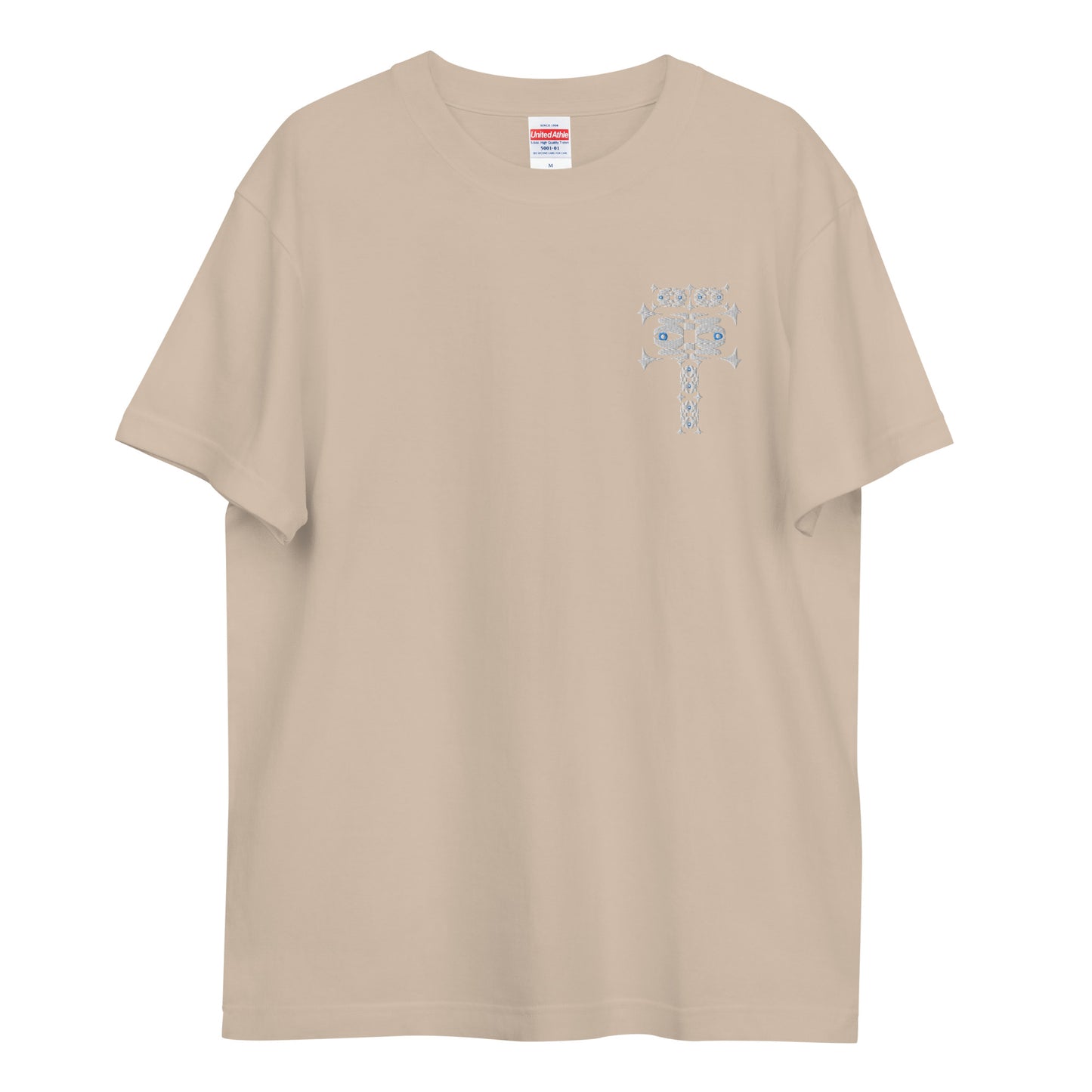 ハイクオリティーTシャツ・イジドール刺繍ワンポイント【CA001- THCU002】