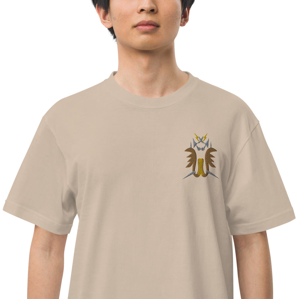 ハイクオリティーTシャツ・リョンドー刺繍【CA007- THCU021】
