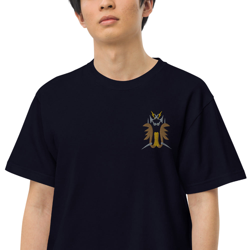 ハイクオリティーTシャツ・リョンドー刺繍【CA007- THCU021】