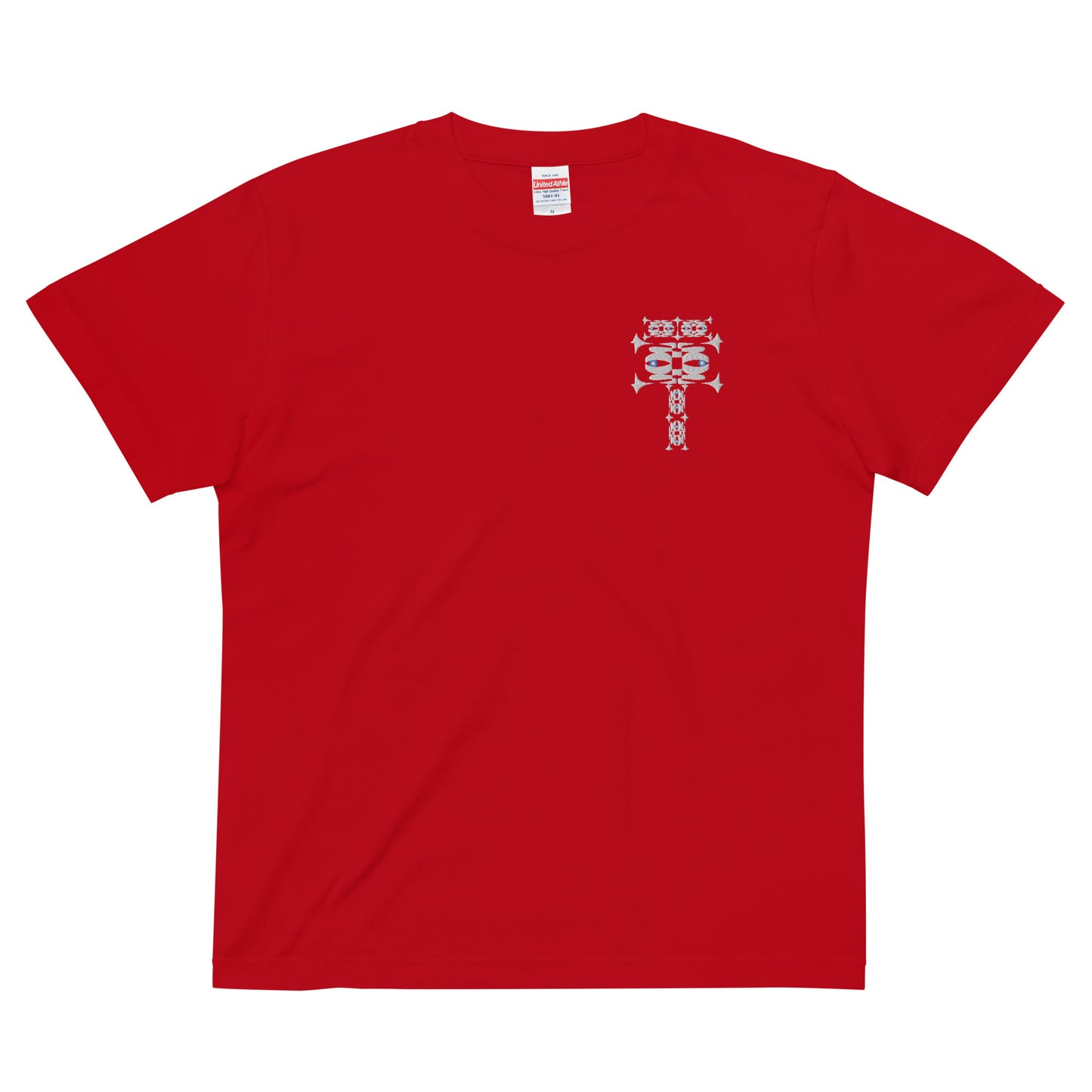 ハイクオリティーTシャツ・イジドール刺繍ワンポイント【CA001- THCU002】