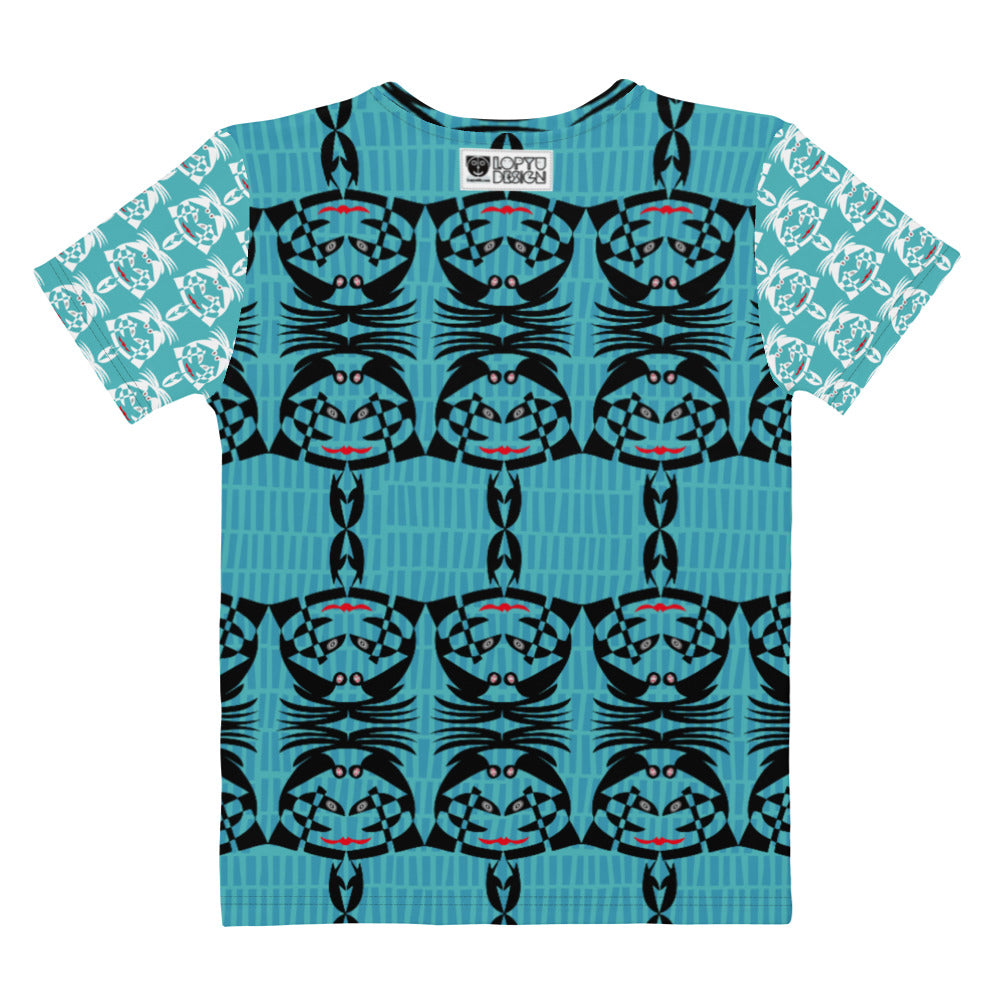 レディースTシャツ・ボクチャンブルー【CA003- TCNL016】