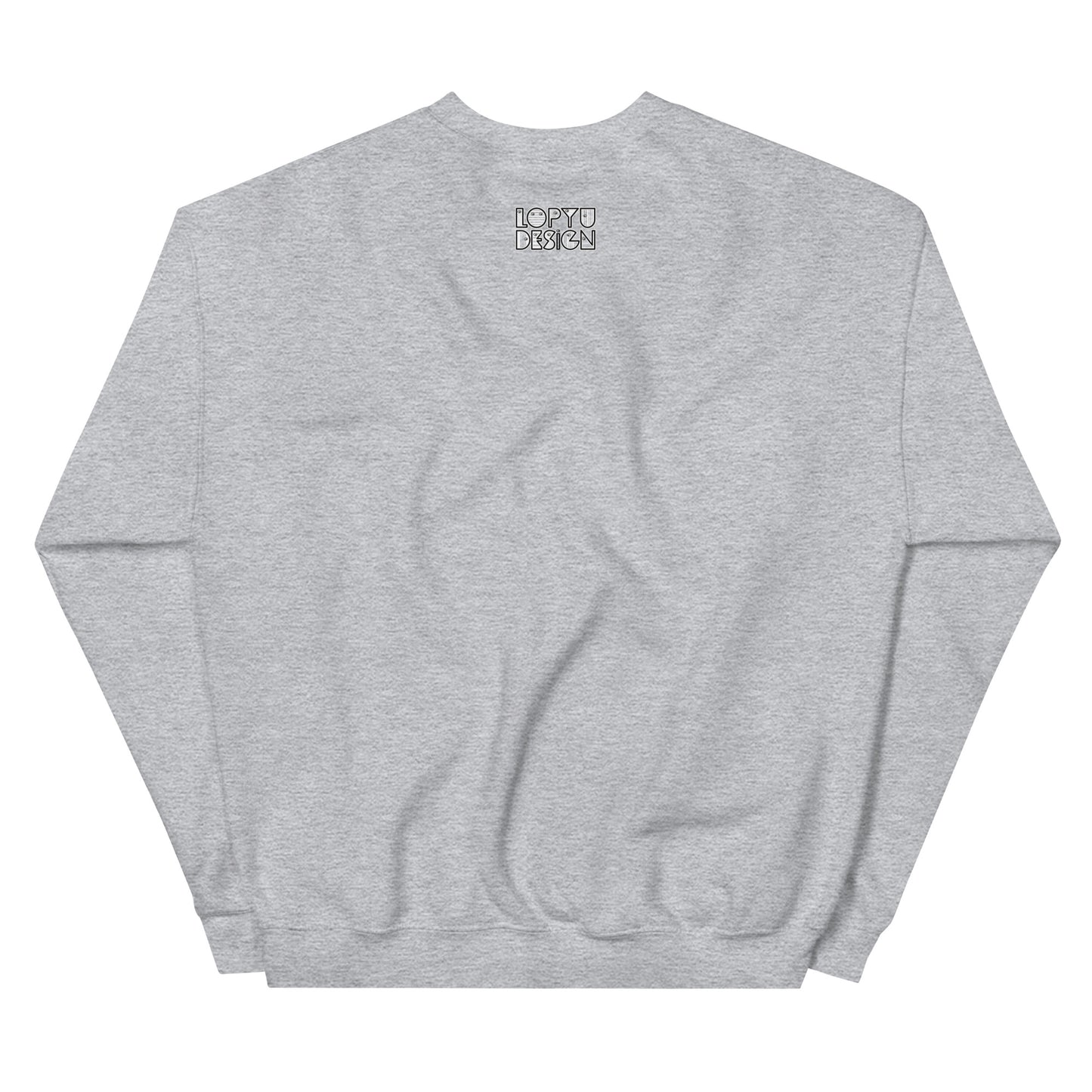 ユニセックス クルーネック スウェット ・lopyudesignロゴ【LD002-UCS003】