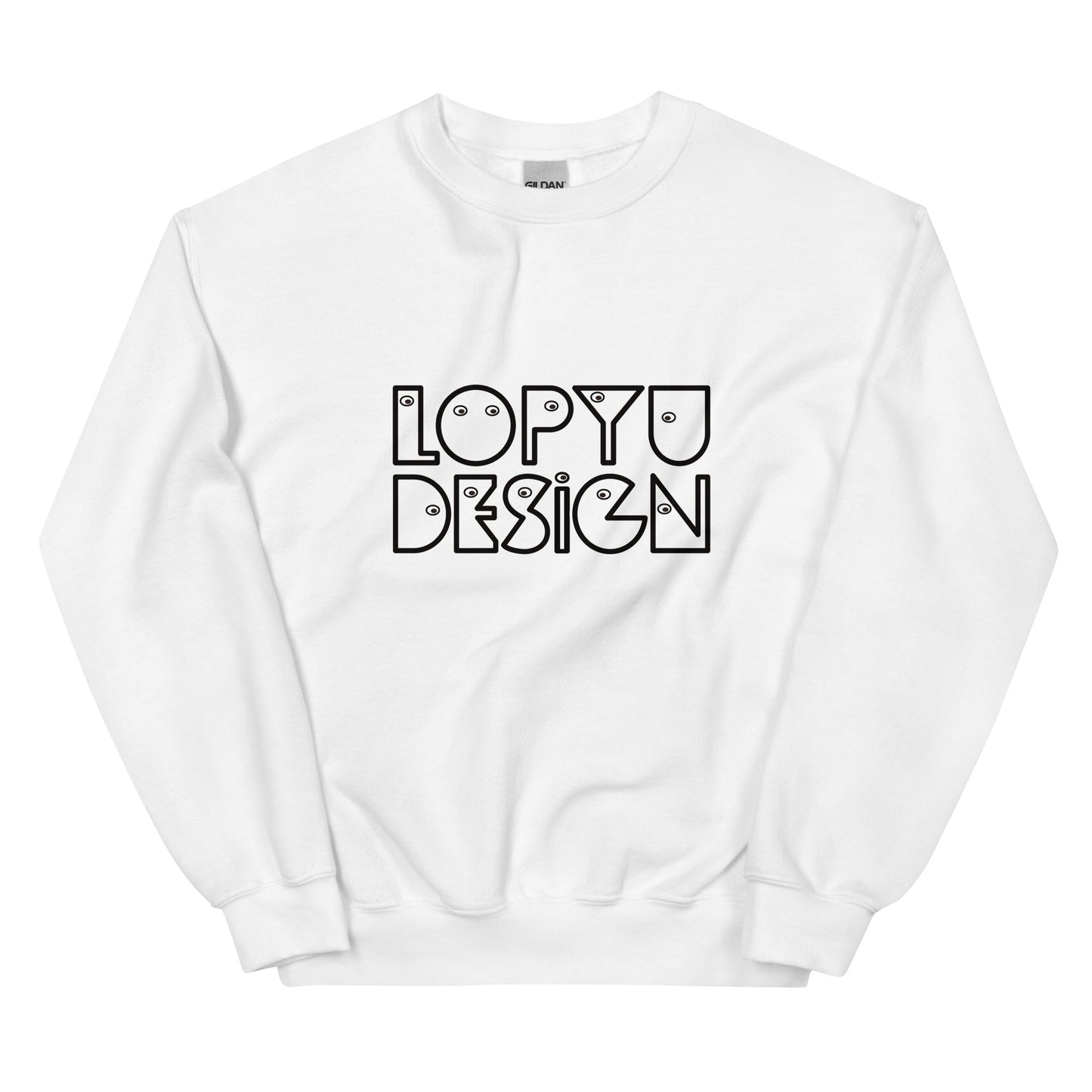 ユニセックス クルーネック スウェット ・lopyudesignロゴ【LD002-UCS003】