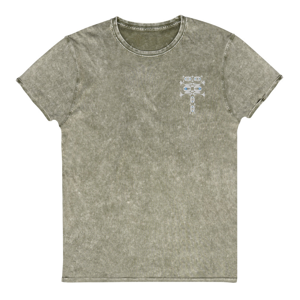 デニムTシャツ・イジドール刺繍【CA001- TD001】