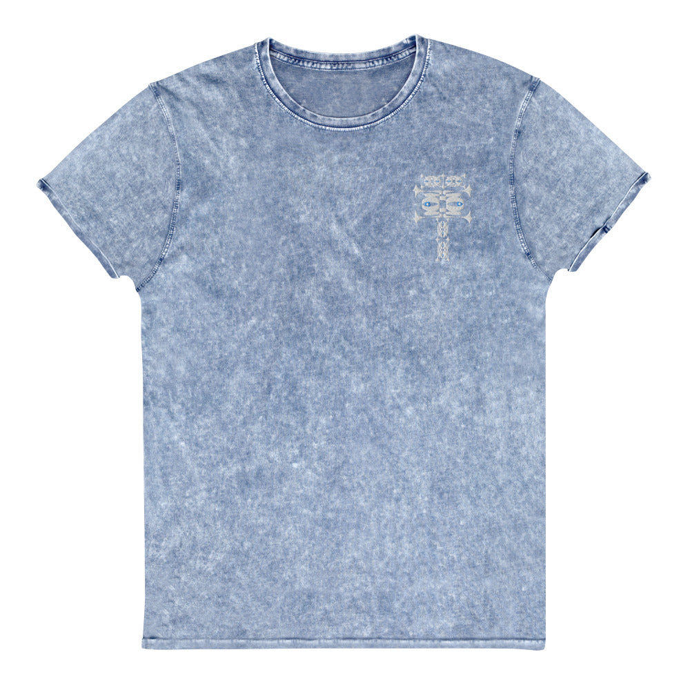 デニムTシャツ・イジドール刺繍【CA001- TD001】