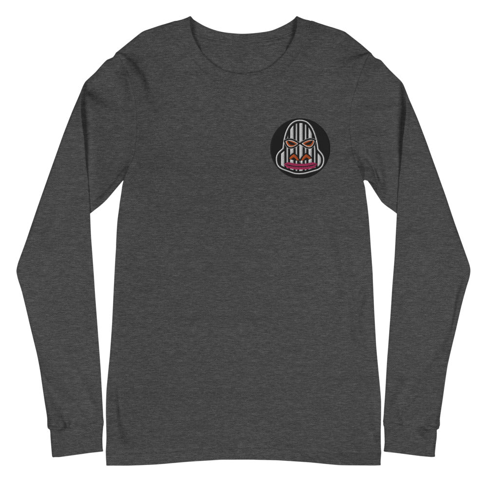 ユニセックス長袖Tシャツ・ゴリラダダワンポイント【CA031- LTU001】