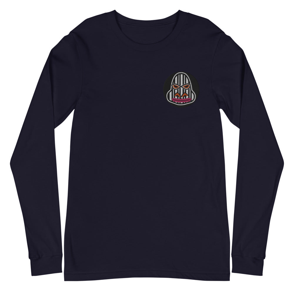 ユニセックス長袖Tシャツ・ゴリラダダワンポイント【CA031- LTU001】