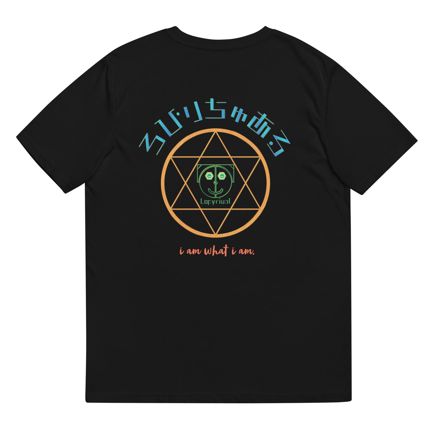 ユニセックス オーガニックコットン製Tシャツ・ONE COLOR JUST REFLECTS ANAOTHER/ろぴりちゅある【LD020- TOCU016】