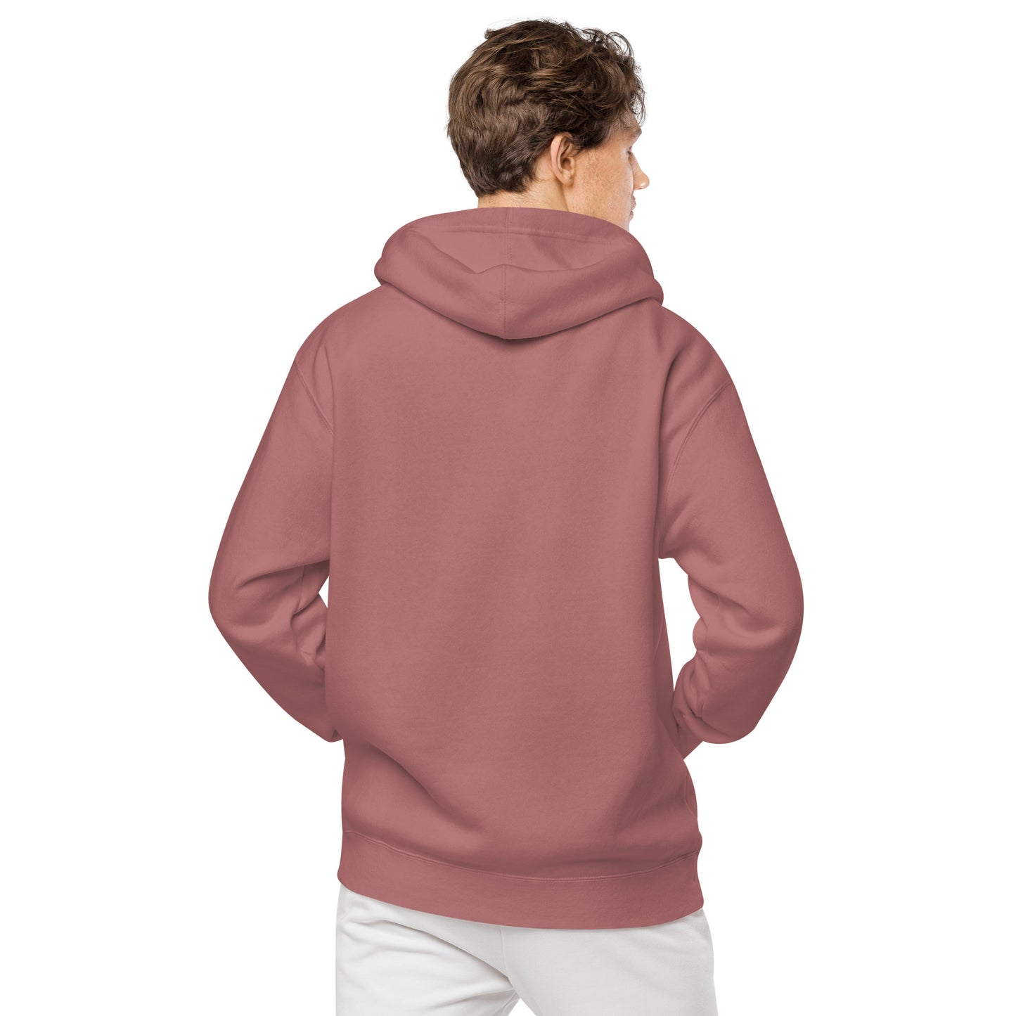 ユニセックス 顔料染め パーカー・lopyudesignロゴ【LD002-SSU002】