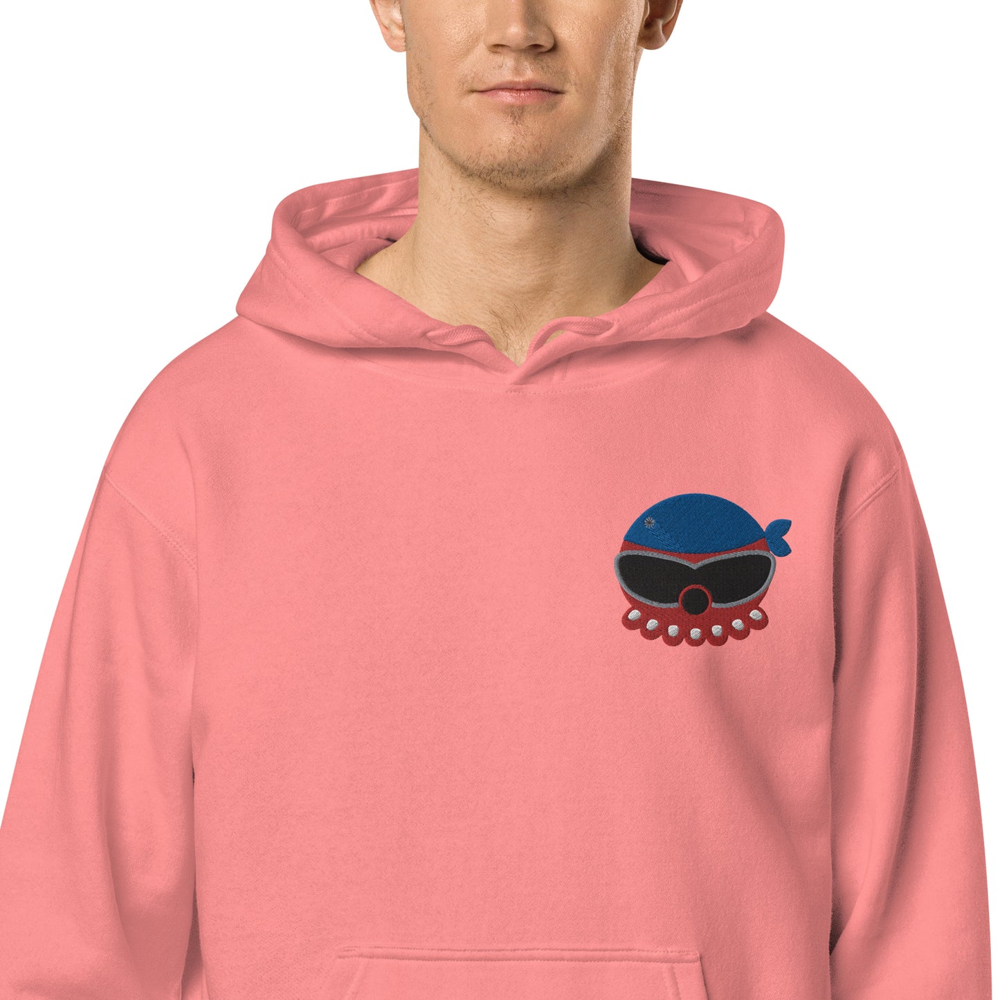 ユニセックス 顔料染め パーカー