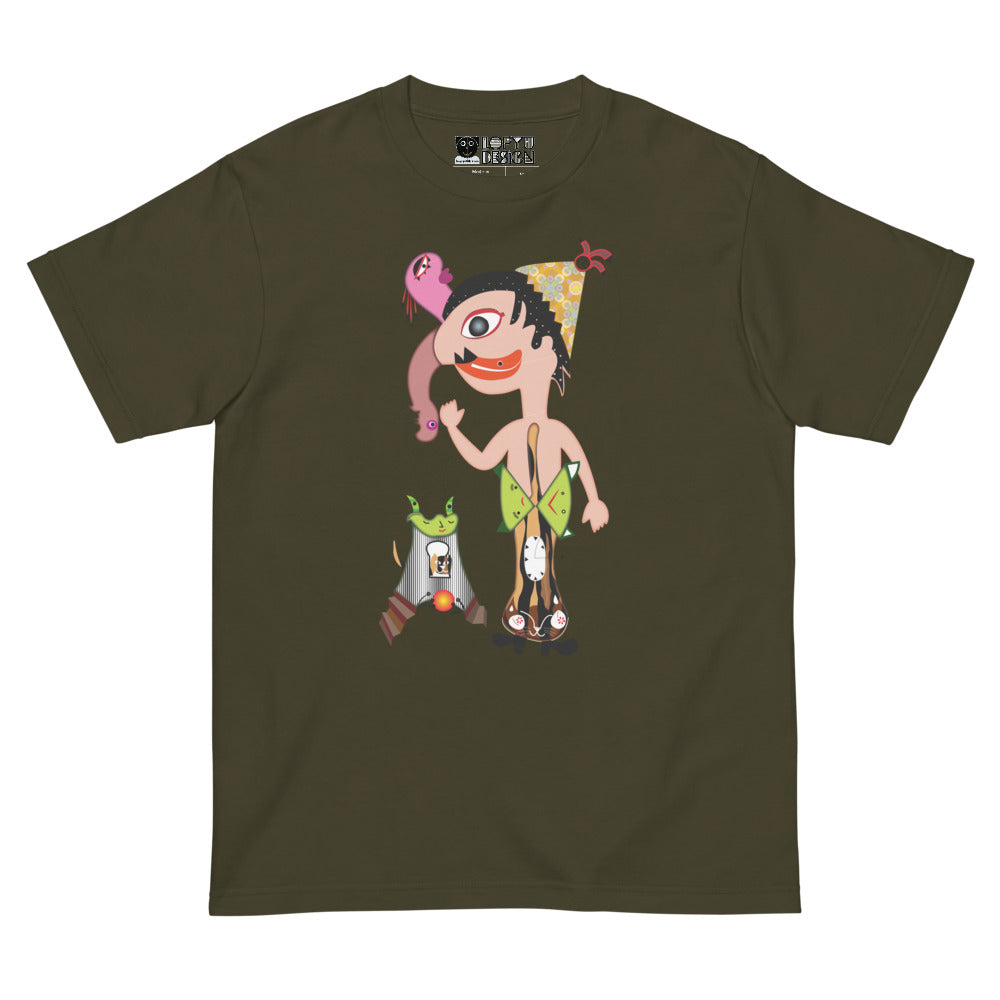 ユニセックス ヘビーウェイト 半袖Tシャツ・はなたらし【LD010- THWU008】
