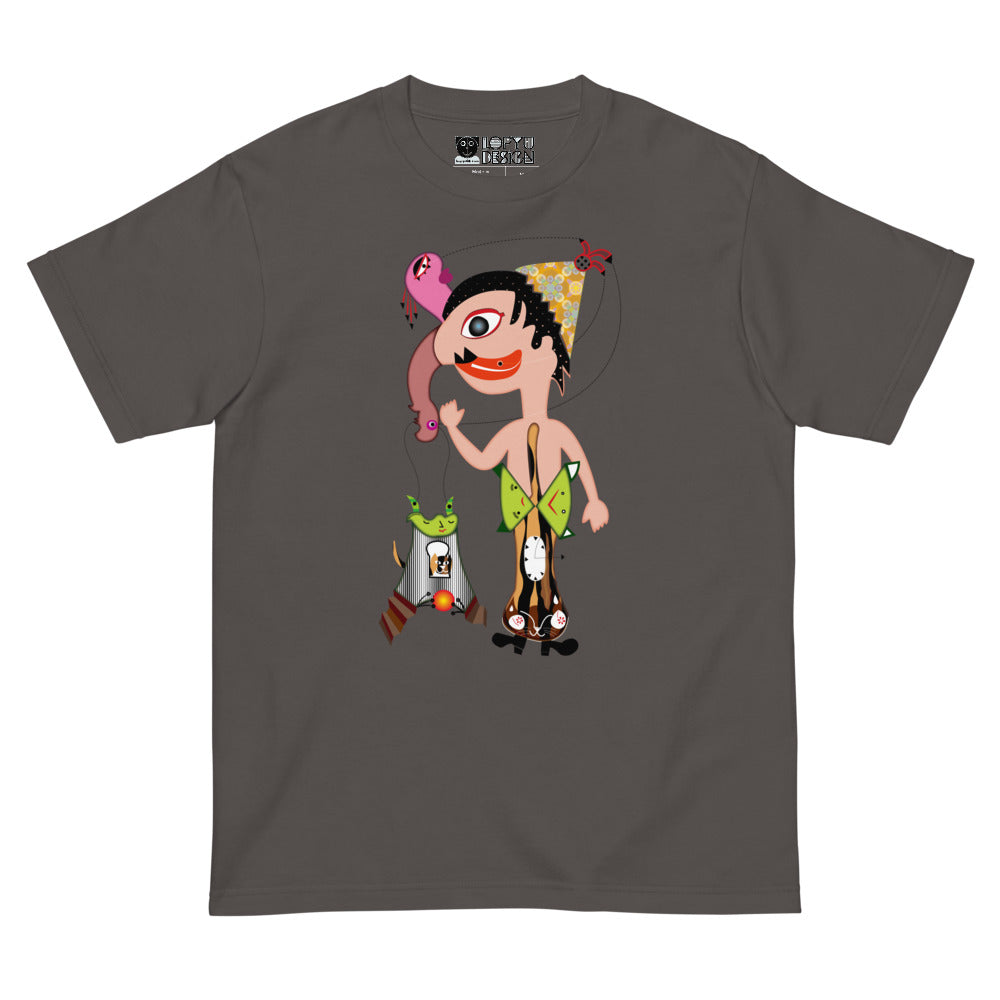 ユニセックス ヘビーウェイト 半袖Tシャツ・はなたらし【LD010- THWU008】