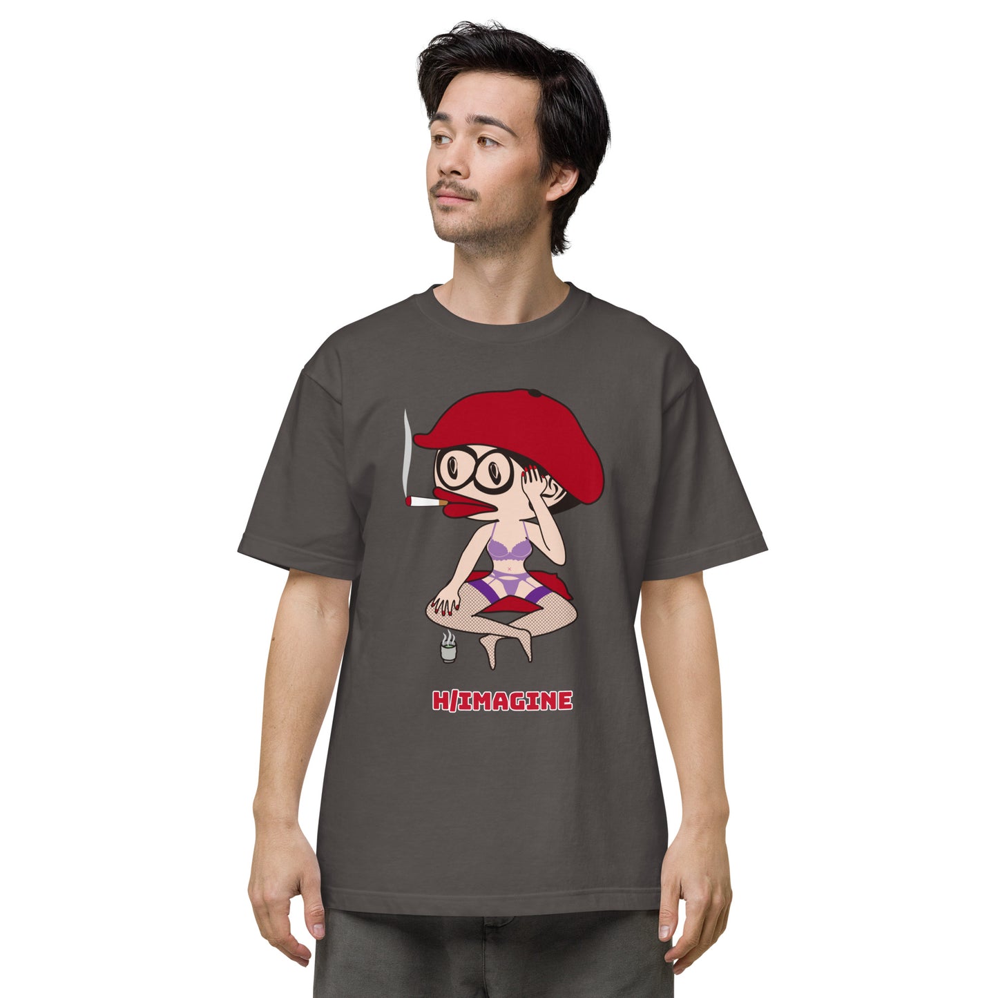 ユニセックス ヘビーウェイト 半袖Tシャツ・アネゴッティ【CA030- THWU013】