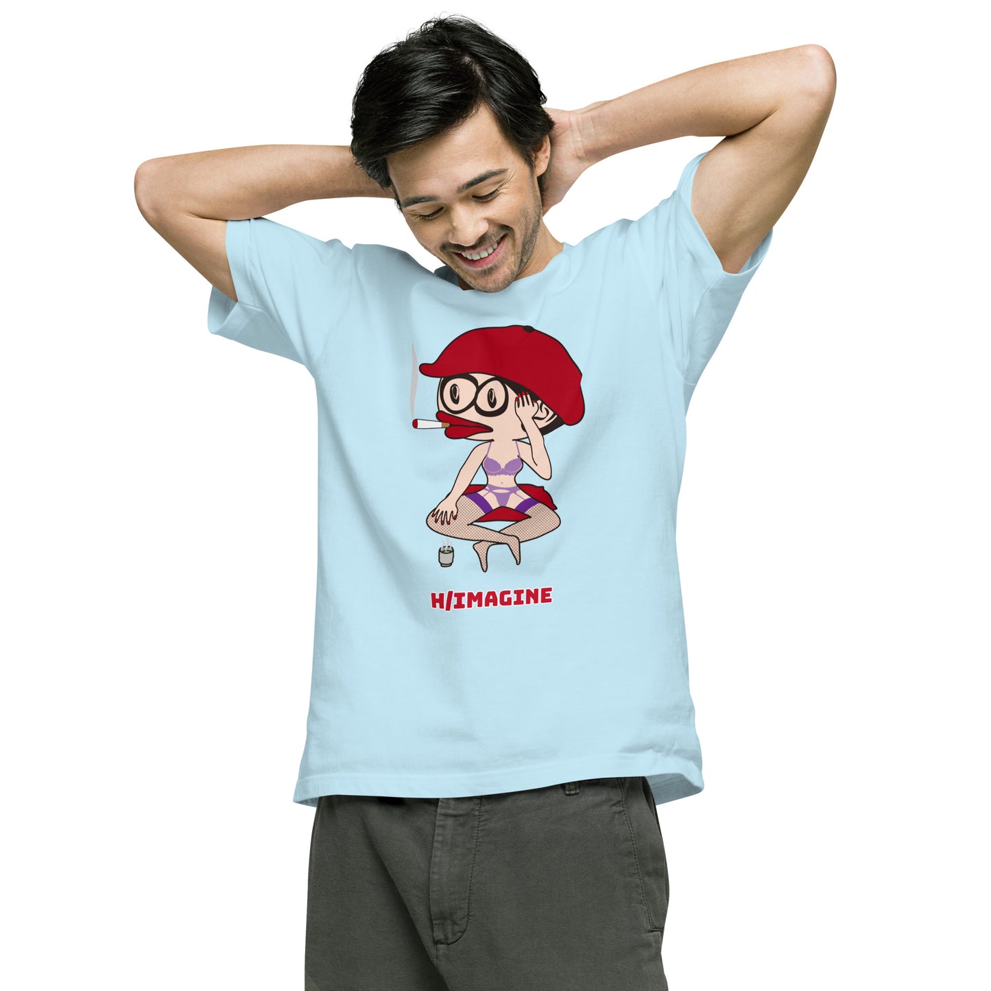 ユニセックス ヘビーウェイト 半袖Tシャツ・アネゴッティ【CA030- THWU013】