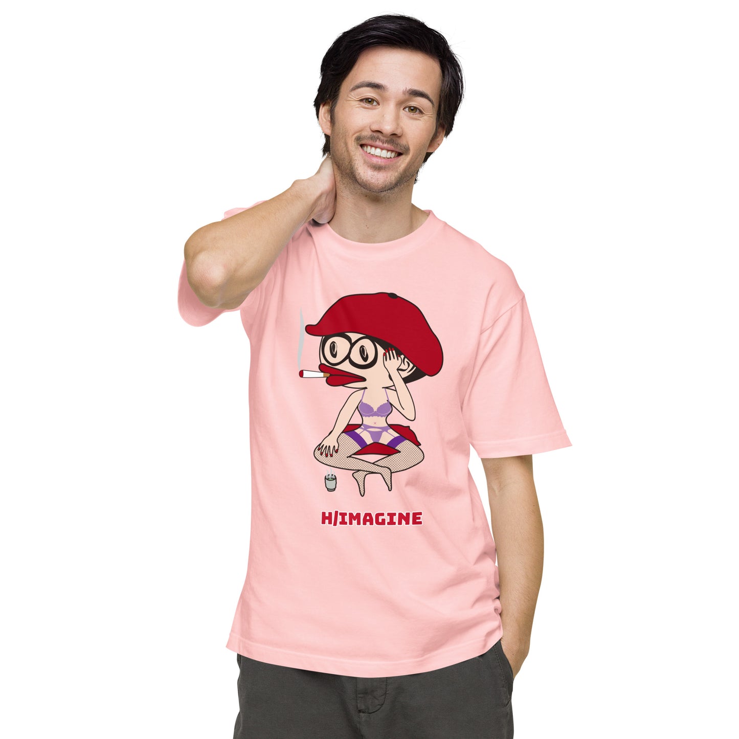 ユニセックス ヘビーウェイト 半袖Tシャツ・アネゴッティ【CA030- THWU013】