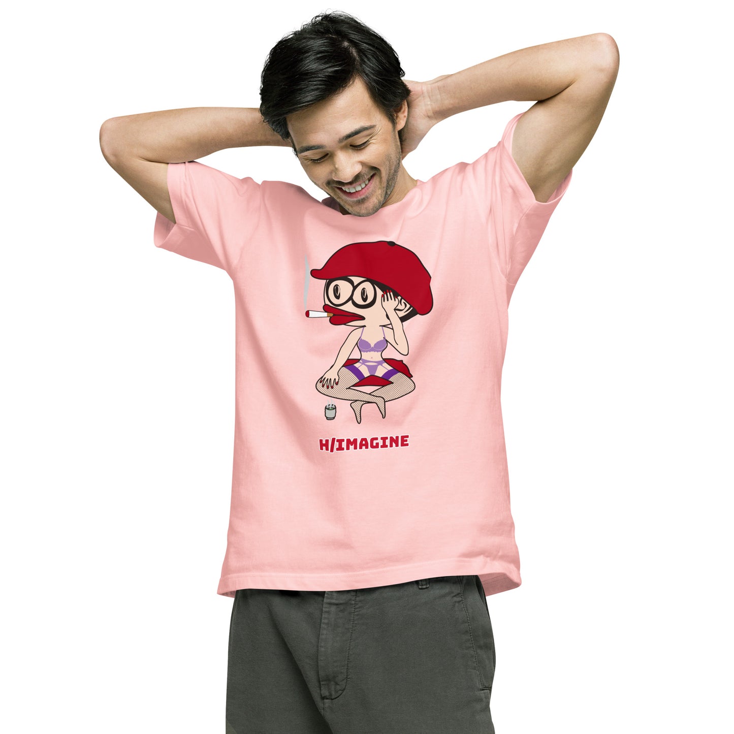 ユニセックス ヘビーウェイト 半袖Tシャツ・アネゴッティ【CA030- THWU013】