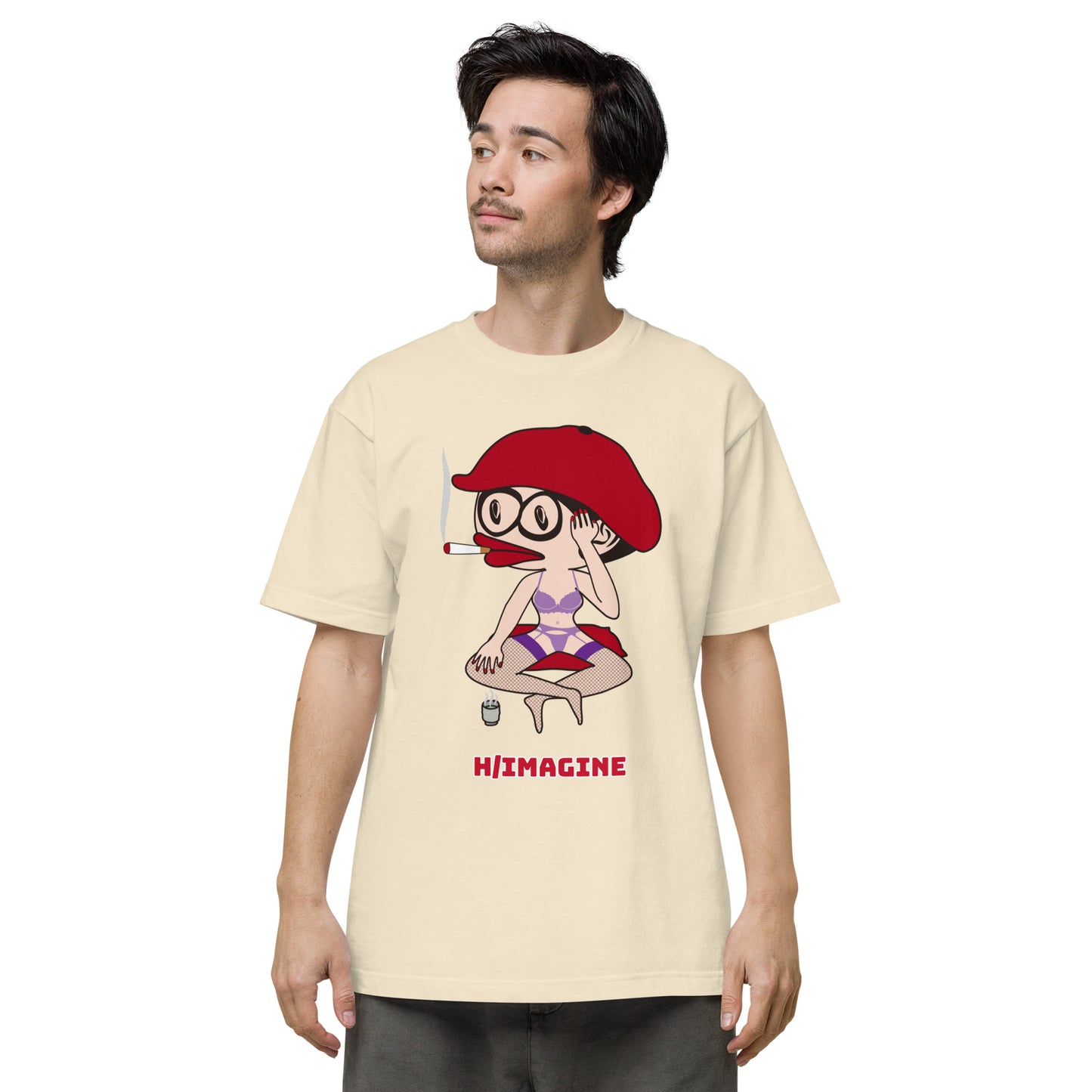 ユニセックス ヘビーウェイト 半袖Tシャツ・アネゴッティ【CA030- THWU013】