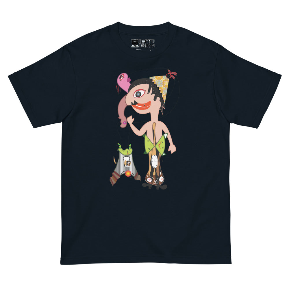 ユニセックス ヘビーウェイト 半袖Tシャツ・はなたらし【LD010- THWU008】