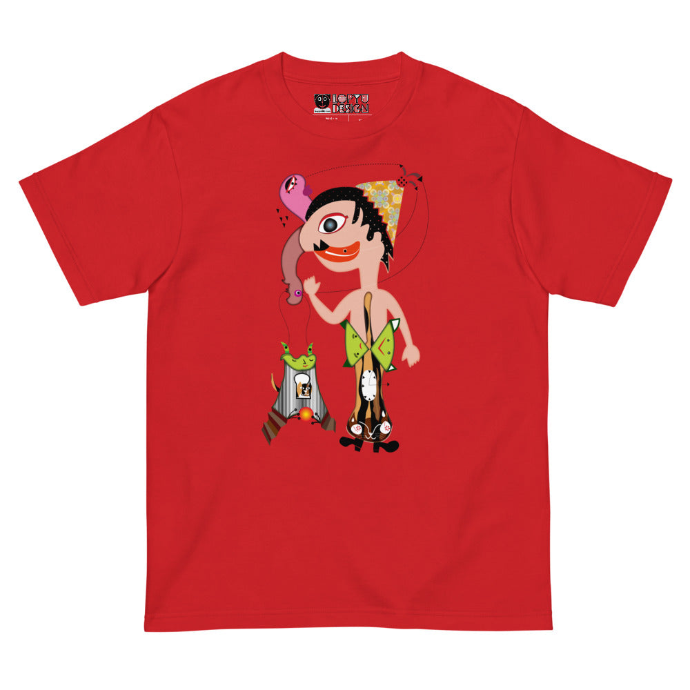 ユニセックス ヘビーウェイト 半袖Tシャツ・はなたらし【LD010- THWU008】