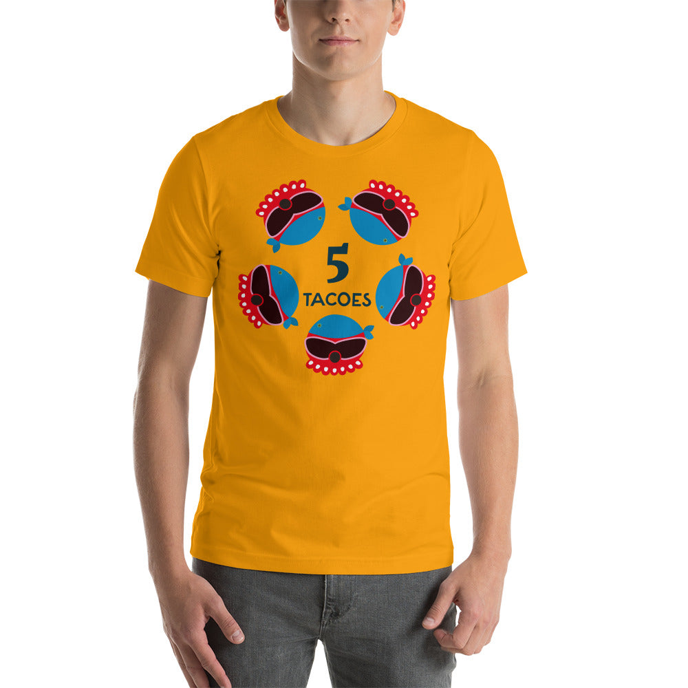 ユニセックス コンフォート Tシャツ・CUBAN AFRO(5TAKOES)【CA051- CTU051】