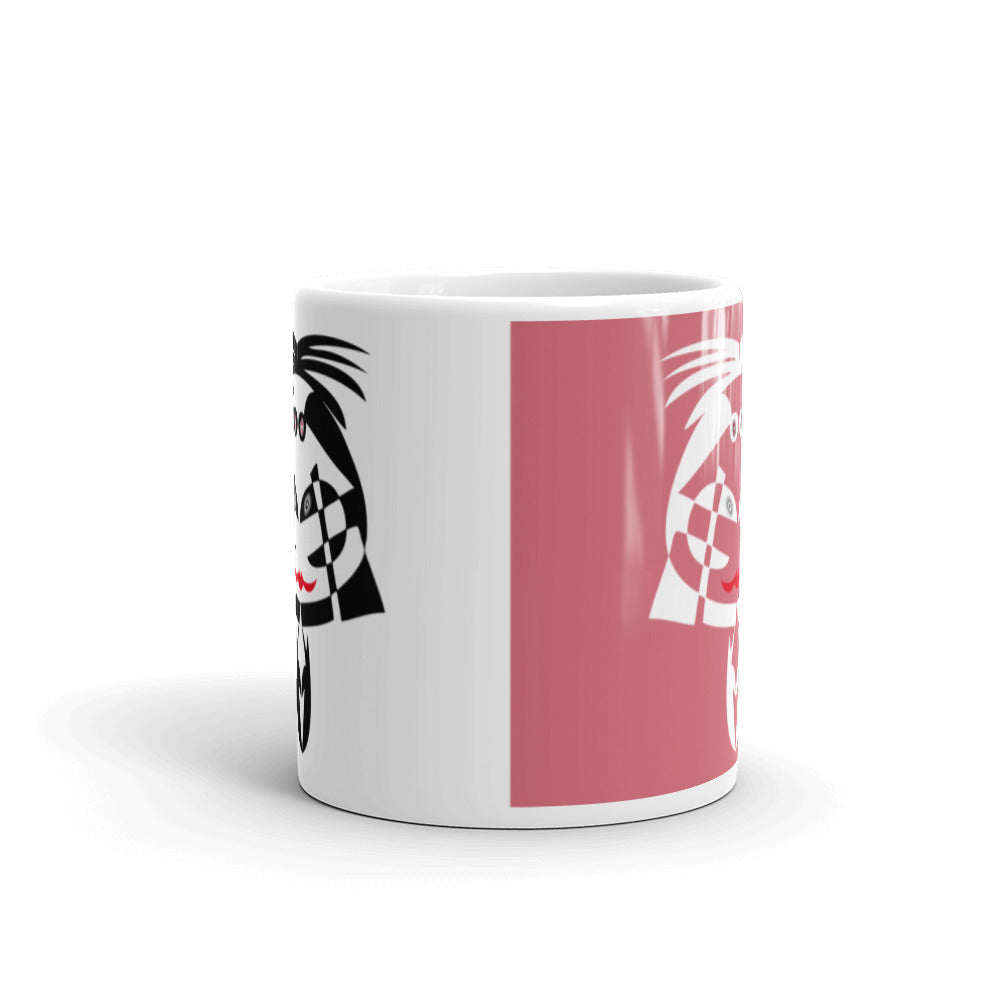 マグカップ(白)・ボクチャンハーフハーフ【CA003- MG019】