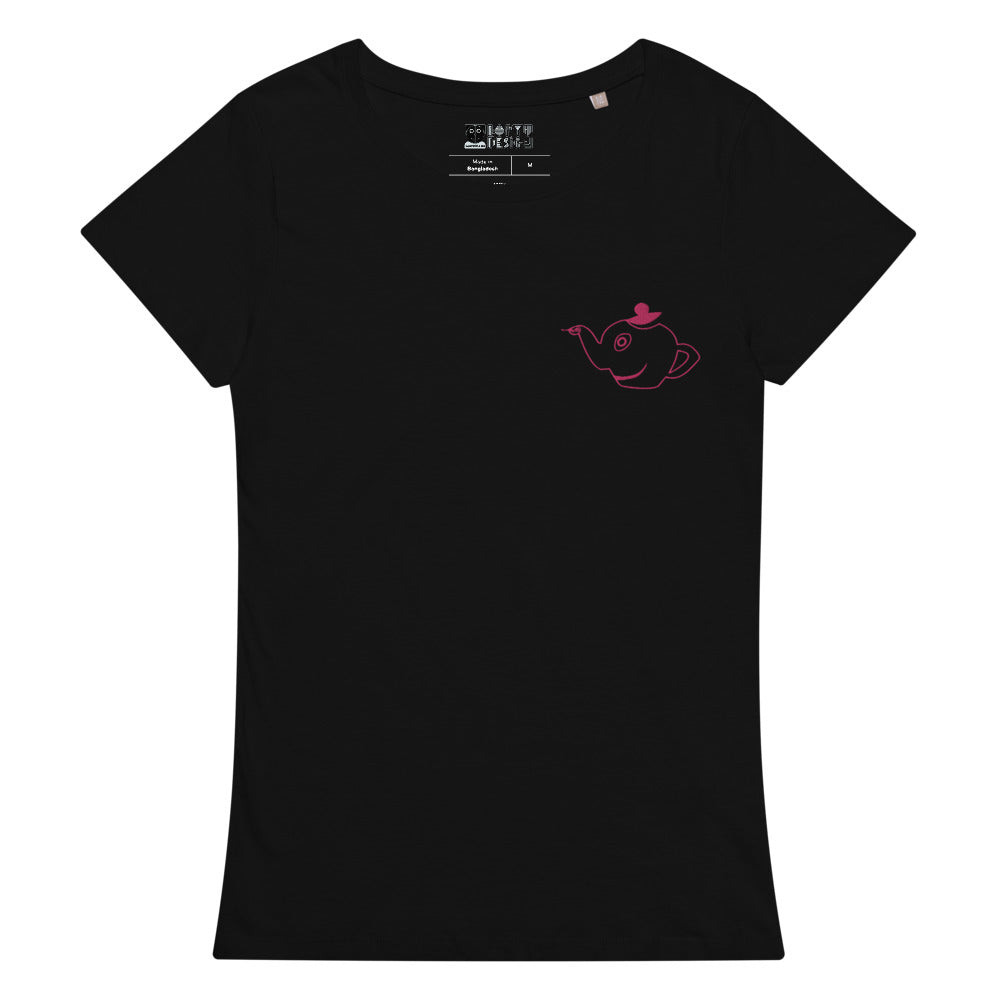 レディース ベーシック エコTシャツ・ロピュズカフェ赤ロゴ【LC002- BETL001】