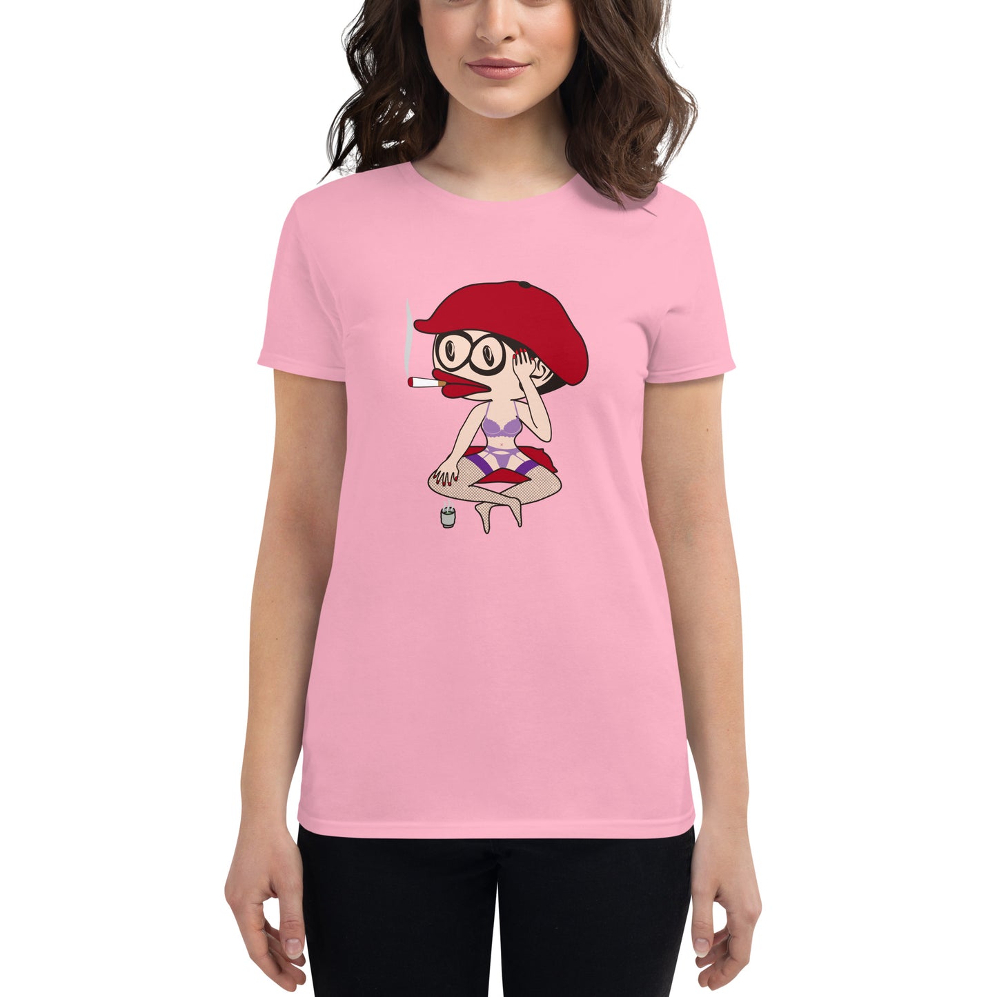 レディース ファッションフィットTシャツ・アネゴッティ【CA030- FTL008】