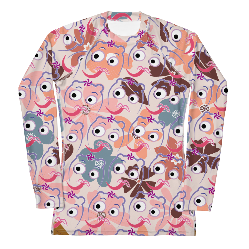 レディースラッシュガード・ノッコモダン【CA016- RGL019】