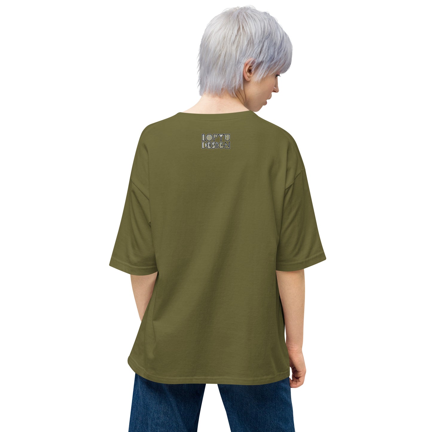 ユニセックス ビッグシルエット Tシャツ・ゴリラダダ【CA031- TBSU008】