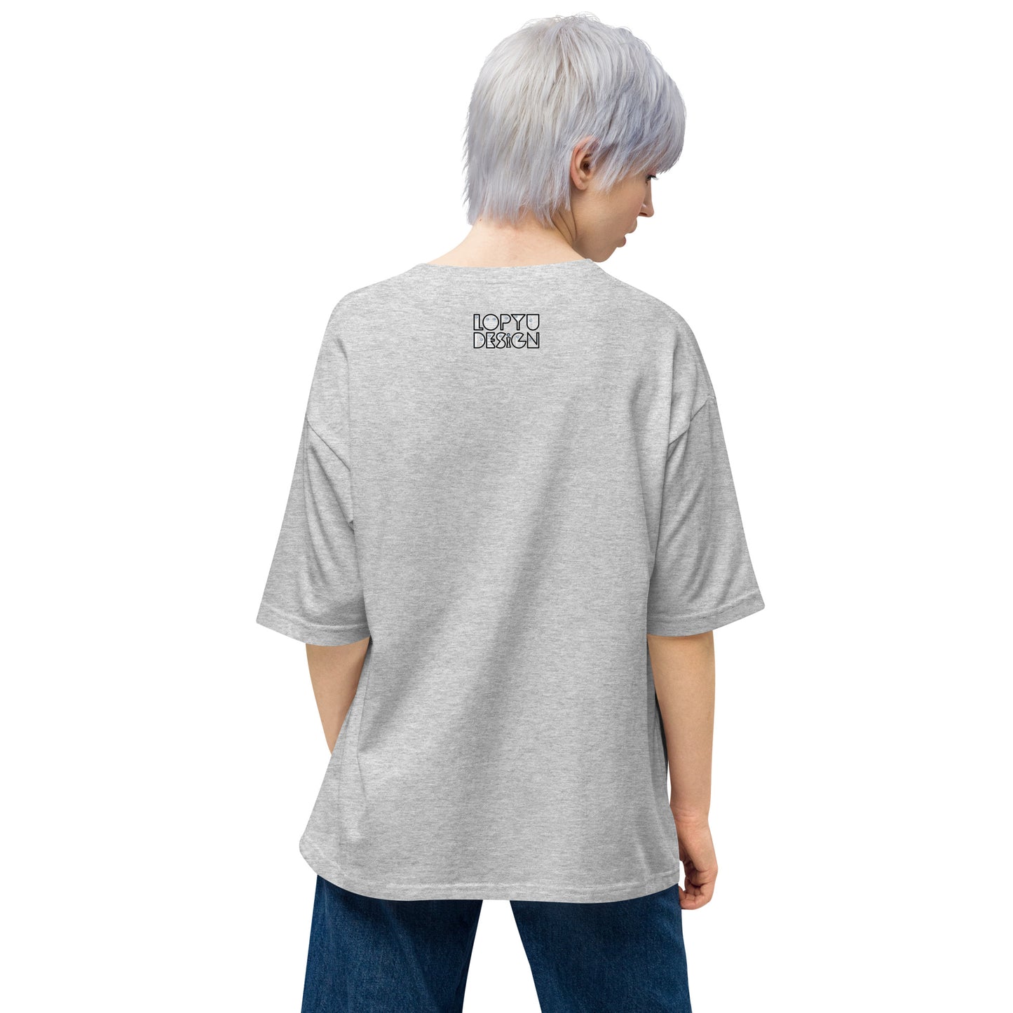 ユニセックス ビッグシルエット Tシャツ・ゴリラダダ【CA031- TBSU008】