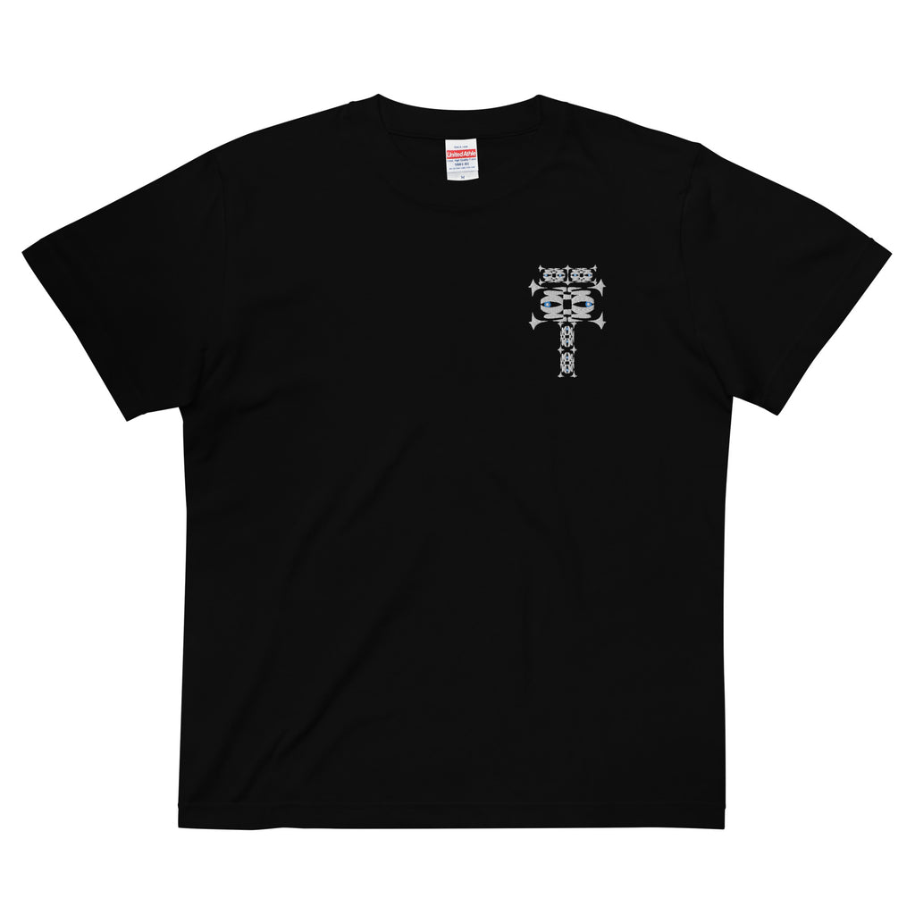 ハイクオリティーTシャツ・イジドール刺繍ワンポイント【CA001- THCU002】