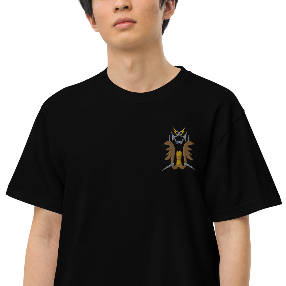 ハイクオリティーTシャツ・リョンドー刺繍【CA007- THCU021】