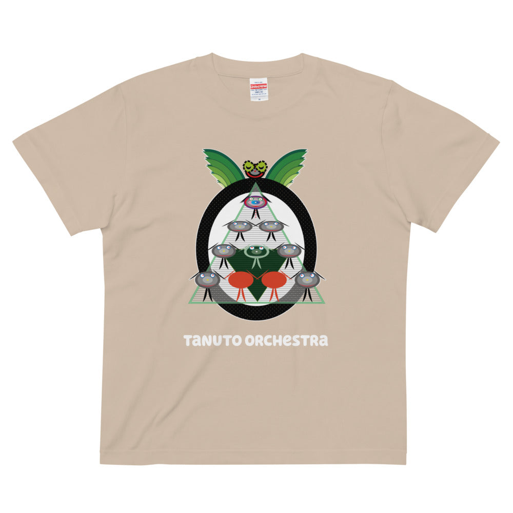 ハイクオリティーTシャツ・タヌート楽団【CA029- THCU004】
