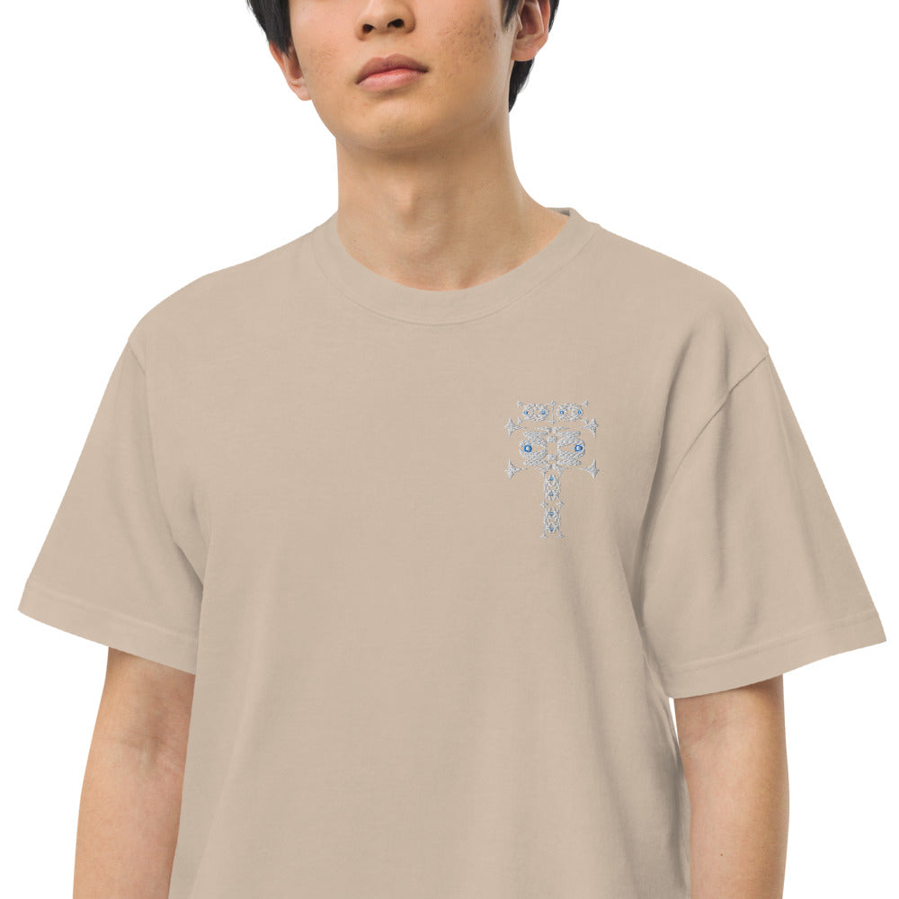 ハイクオリティーTシャツ・イジドール刺繍ワンポイント【CA001- THCU002】