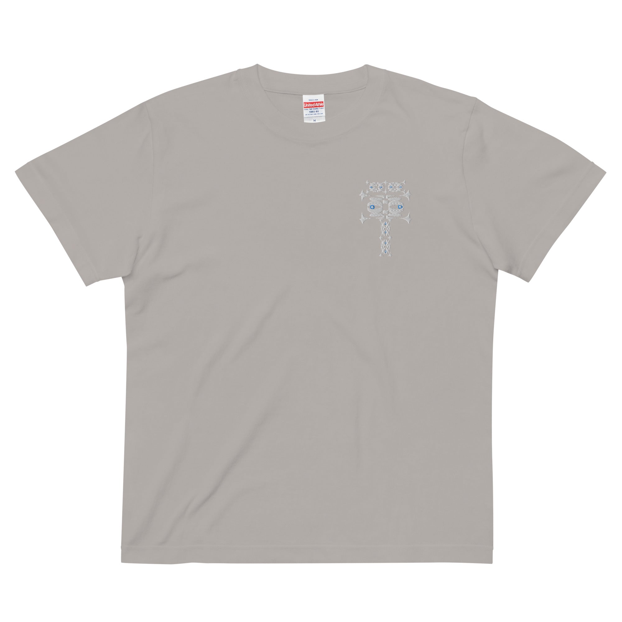 ハイクオリティーTシャツ・イジドール刺繍ワンポイント【CA001- THCU002】