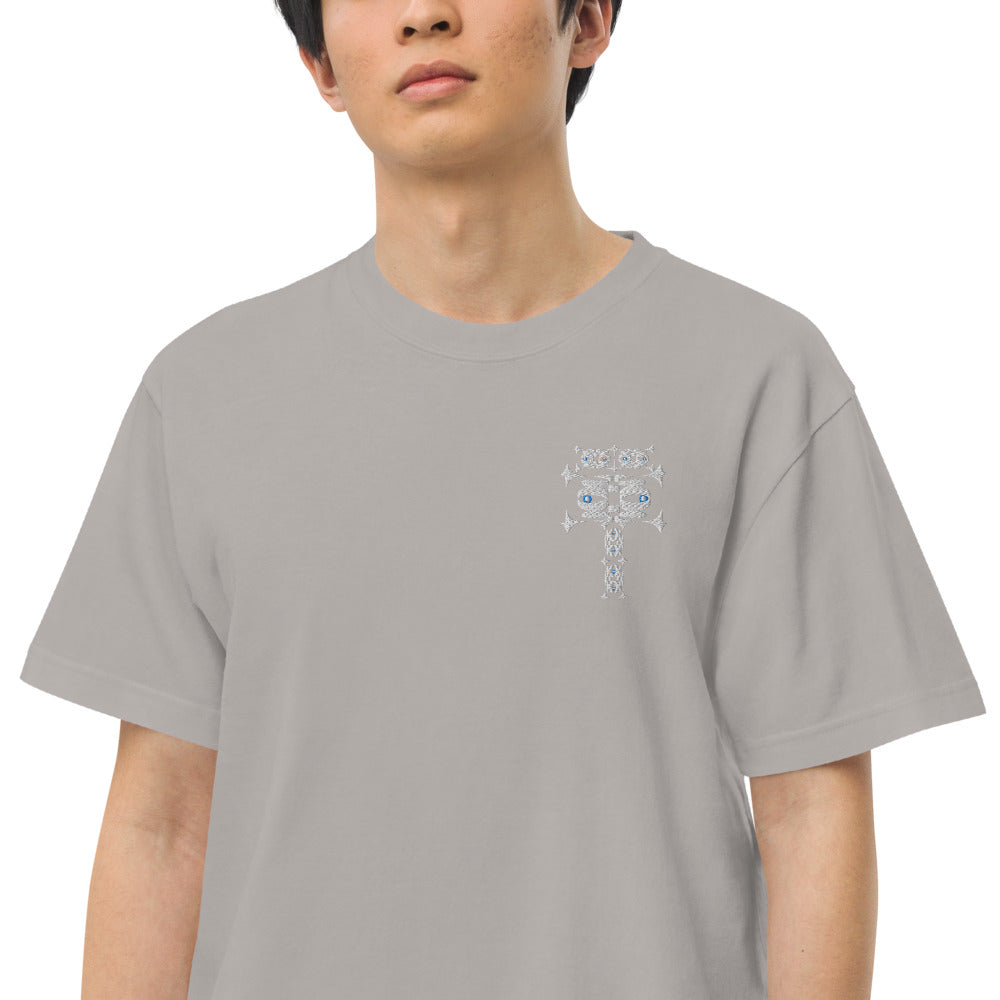 ハイクオリティーTシャツ・イジドール刺繍ワンポイント【CA001- THCU002】
