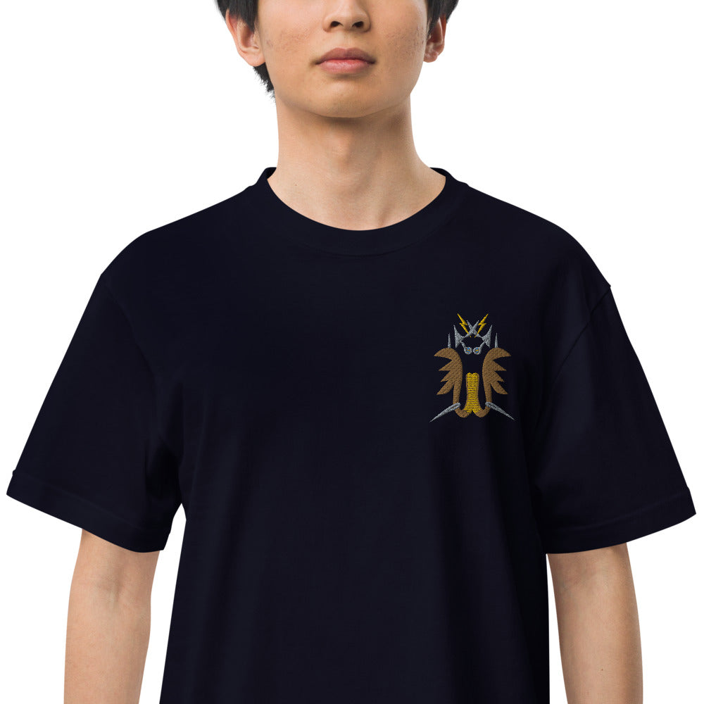 ハイクオリティーTシャツ・リョンドー刺繍【CA007- THCU021】