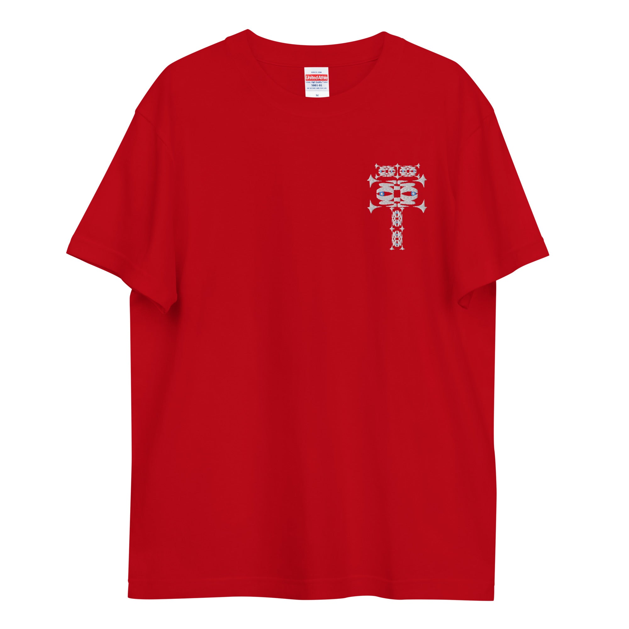 ハイクオリティーTシャツ・イジドール刺繍ワンポイント【CA001- THCU002】