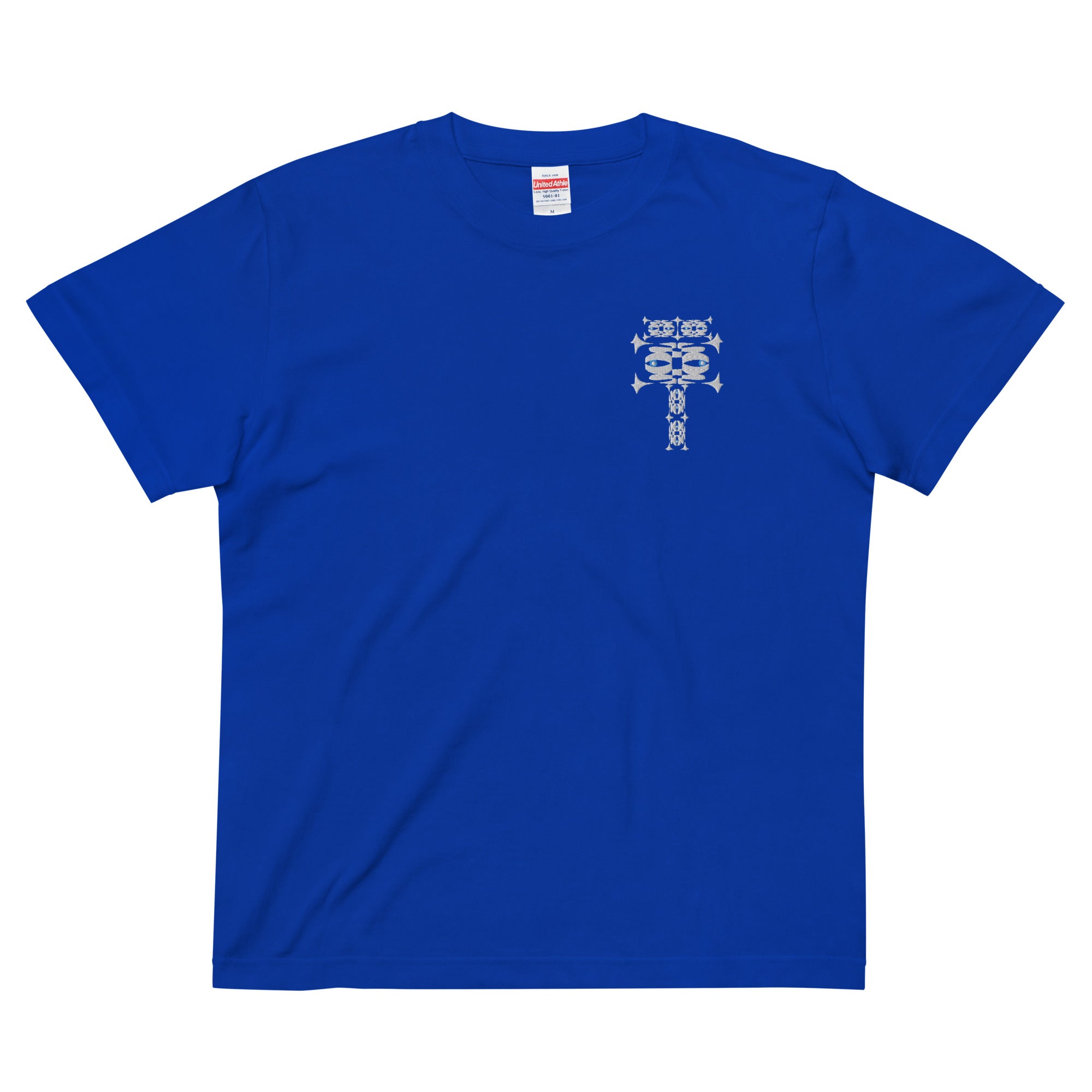 ハイクオリティーTシャツ・イジドール刺繍ワンポイント【CA001- THCU002】