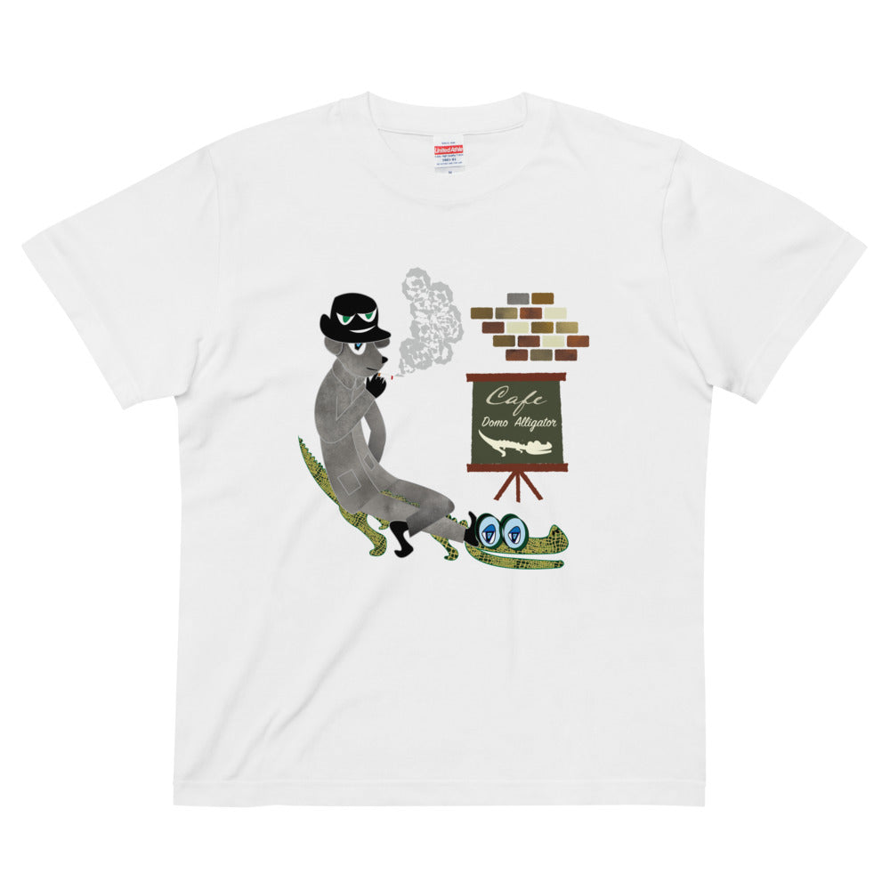 ハイクオリティーTシャツ・ドーモアーリゲーター【CA022- THCU008】