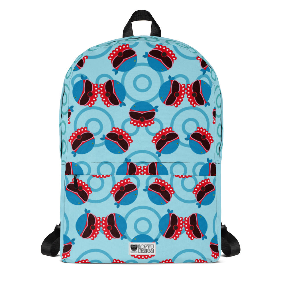 バックパック・CUBAN AFRO(5TACOES)ブルー【CA051- BP008】