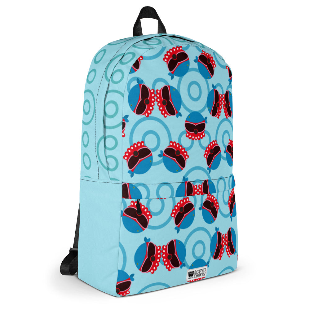 バックパック・CUBAN AFRO(5TACOES)ブルー【CA051- BP008】