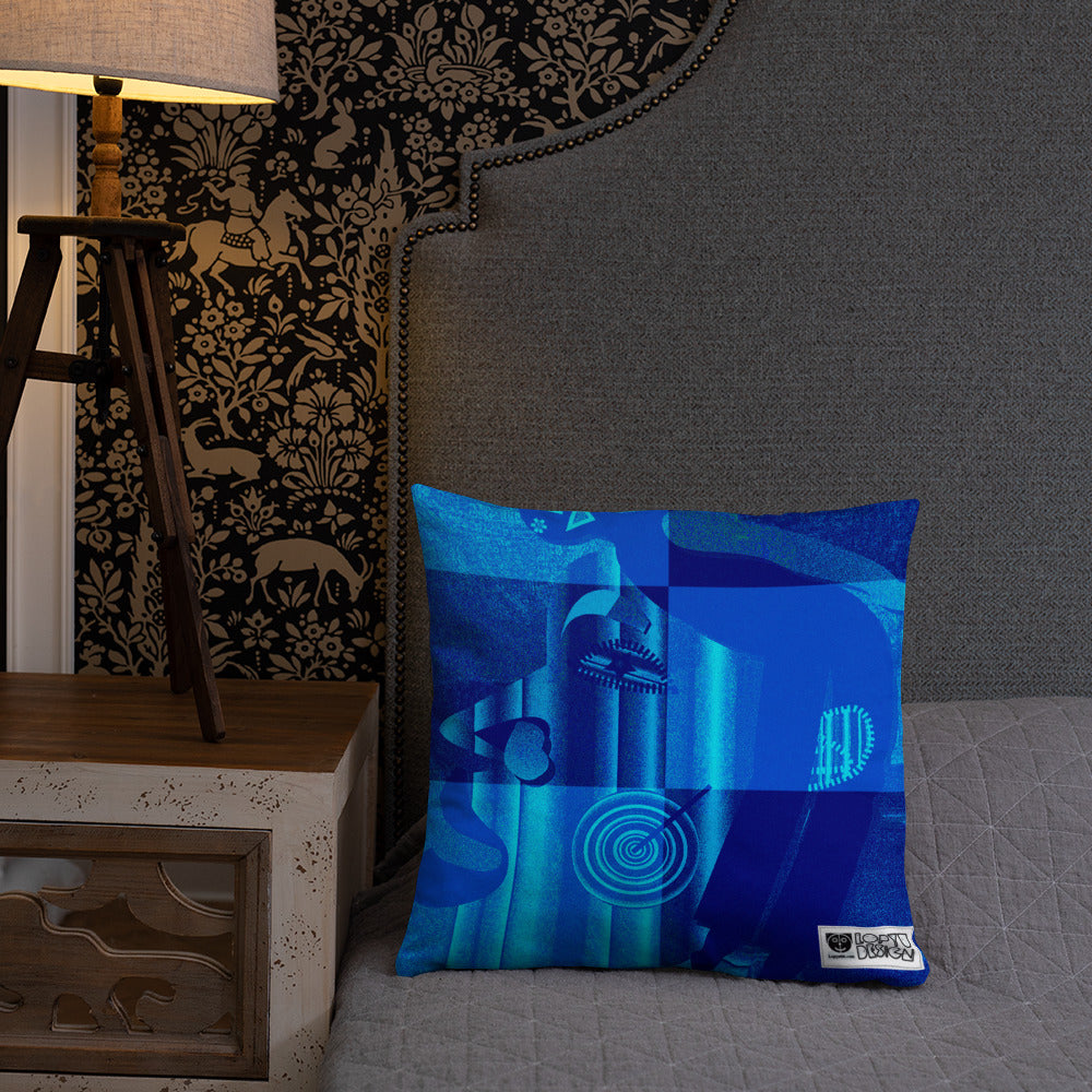 ベーシッククッション・インティミライ青濃淡【CA012-BC009】