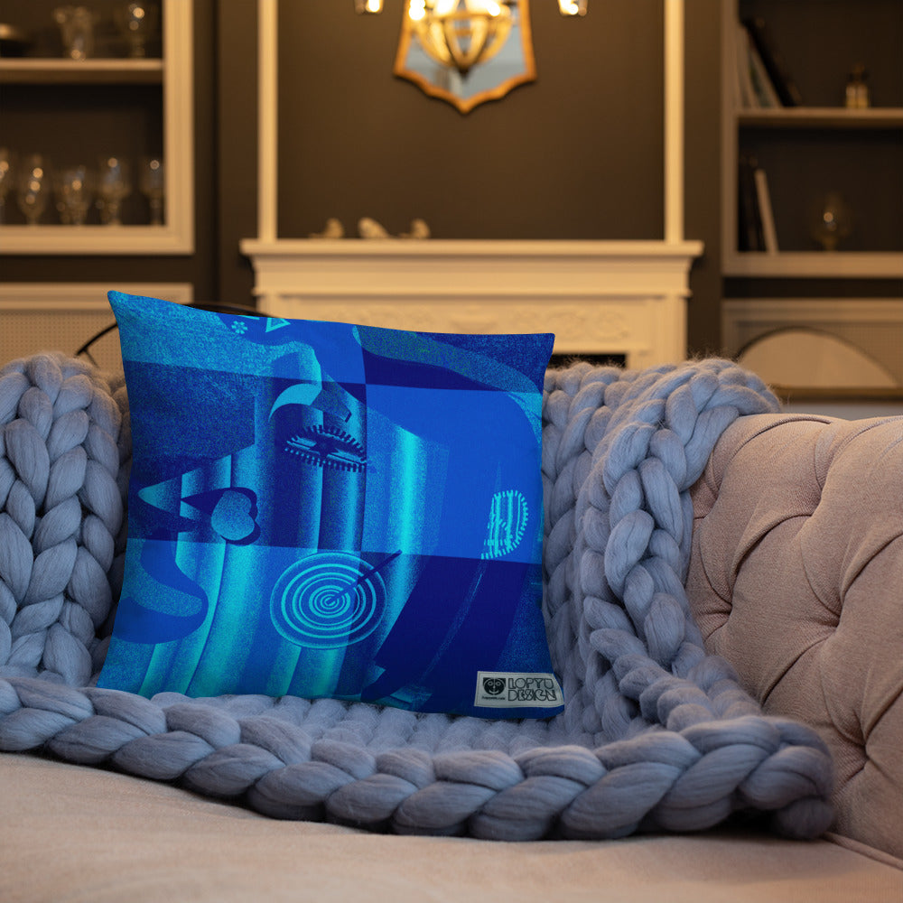 ベーシッククッション・インティミライ青濃淡【CA012-BC009】