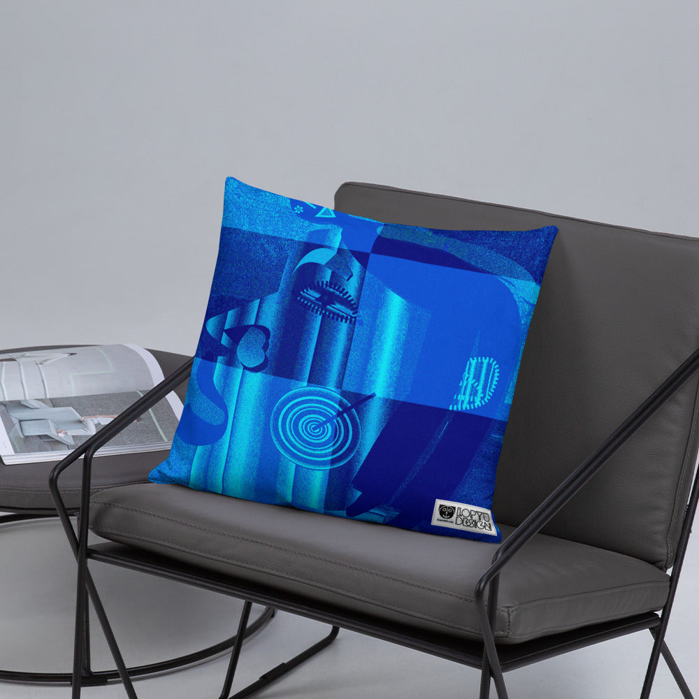 ベーシッククッション・インティミライ青濃淡【CA012-BC009】