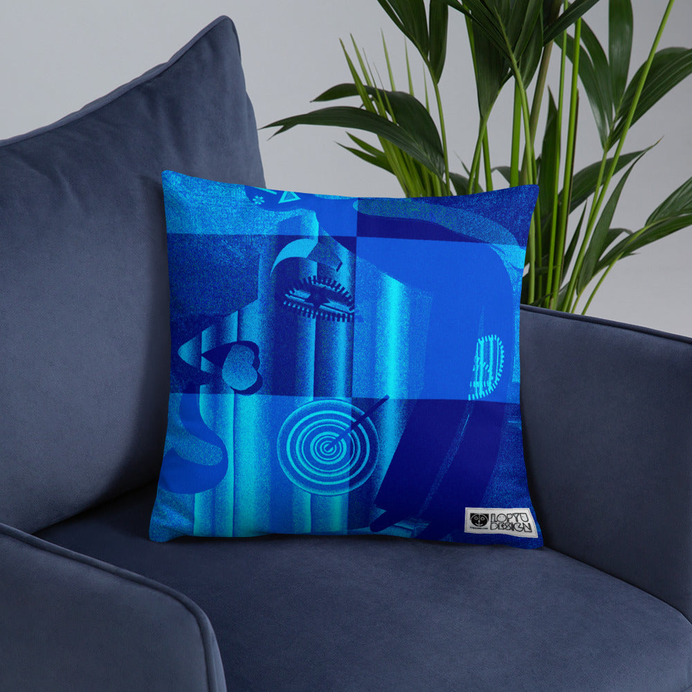 ベーシッククッション・インティミライ青濃淡【CA012-BC009】