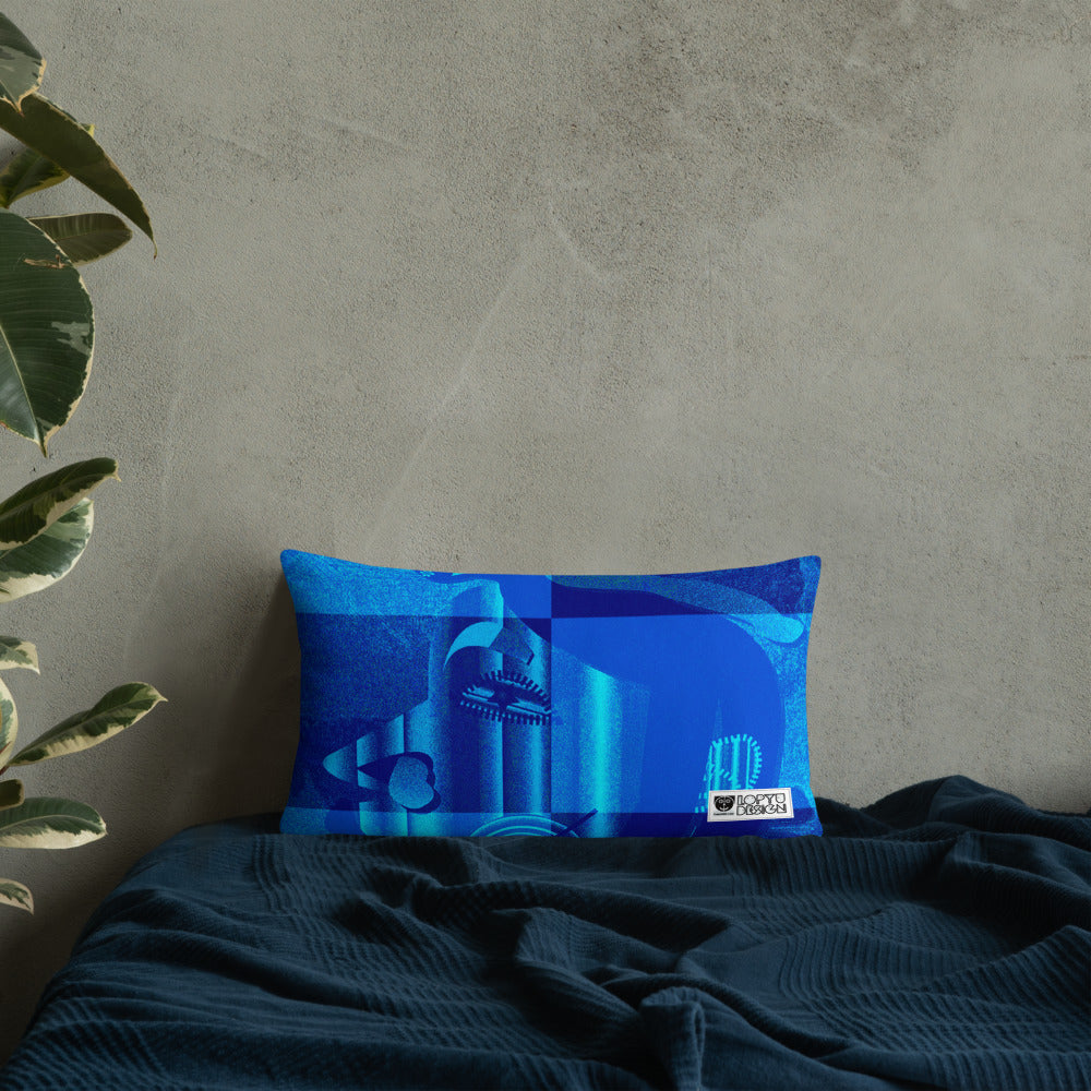 ベーシッククッション・インティミライ青濃淡【CA012-BC009】