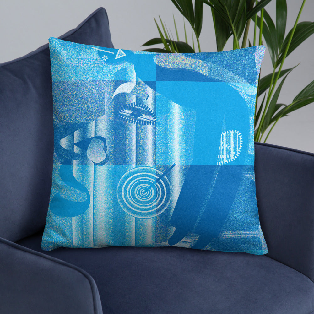 ベーシッククッション・インティミライ青濃淡【CA012-BC009】